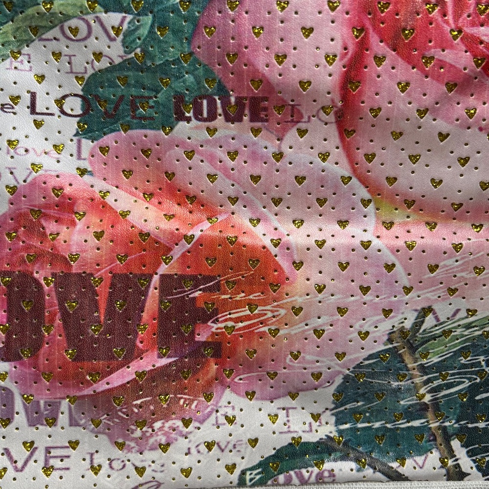 🟢U pick-2 for $25🟢 Tote Bag Love, Roses, Butterflies (7517394 B) - Picture 4 of 5